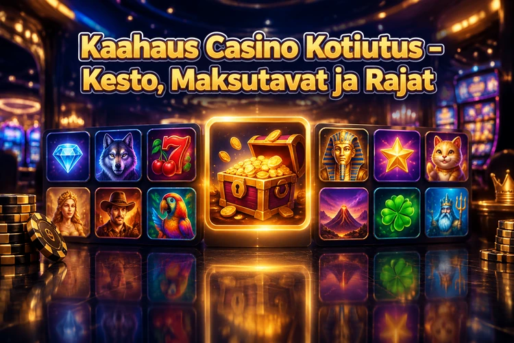 Kaahaus Casino Kotiutus - Kesto, Maksutavat ja Rajat